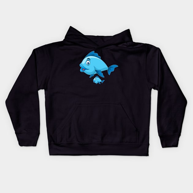 mother fishing gift new style Kids Hoodie by bakry